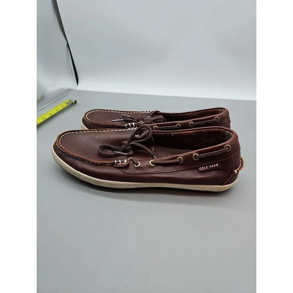 LLBean‎ Women's Size 10 Leather Boat Shoes